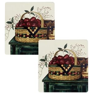 Basket of Apples kitchen hot pad